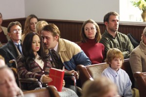 Lars and Love Interest in Church